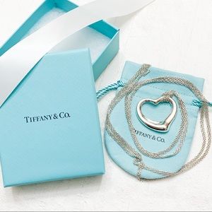 Tiffany & Co. Elsa Peretti Open Heart Pendant